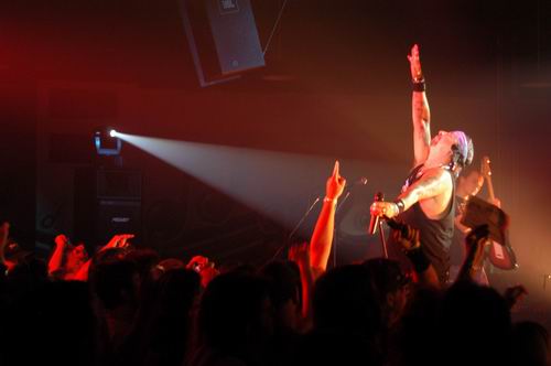 Great White at CC's Showcase Middletown, OH on September 6, 2003 &mdash; concert photo by Wayne Dennon
