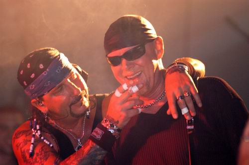 Great White at CC's Showcase Middletown, OH on September 6, 2003 &mdash; concert photo by Wayne Dennon