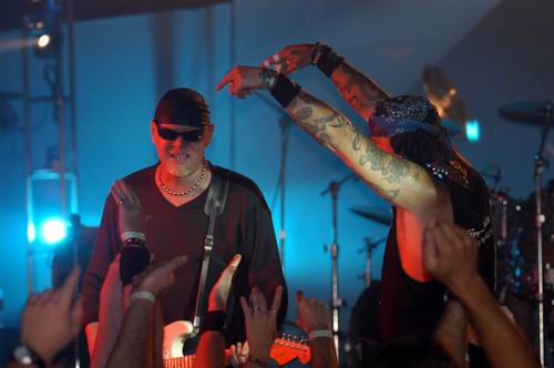 Great White at CC's Showcase Middletown, OH on September 6, 2003 &mdash; concert photo by Wayne Dennon