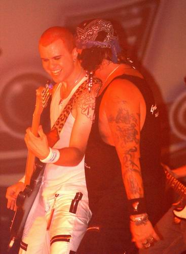Great White at CC's Showcase Middletown, OH on September 6, 2003 &mdash; concert photo by Wayne Dennon