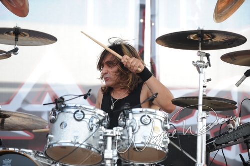 Great White at Rock the Bayou grounds Houston, TX on August 30, 2008 &mdash; concert photo by Wayne Dennon