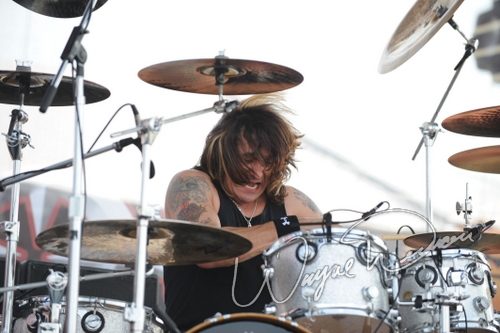 Great White at Rock the Bayou grounds Houston, TX on August 30, 2008 &mdash; concert photo by Wayne Dennon