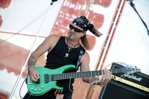 Great White at Rock the Bayou grounds Houston, TX on August 30, 2008 &mdash; concert photo by Wayne Dennon