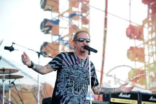 Great White at Rock the Bayou grounds Houston, TX on August 30, 2008 &mdash; concert photo by Wayne Dennon