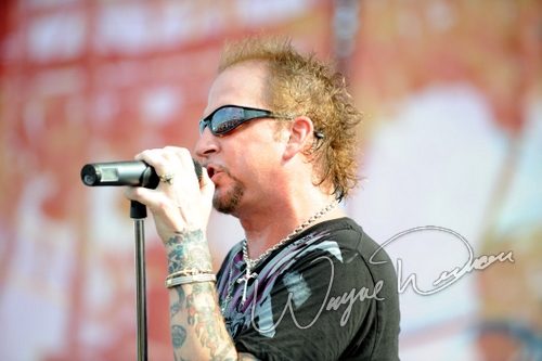 Great White at Rock the Bayou grounds Houston, TX on August 30, 2008 &mdash; concert photo by Wayne Dennon