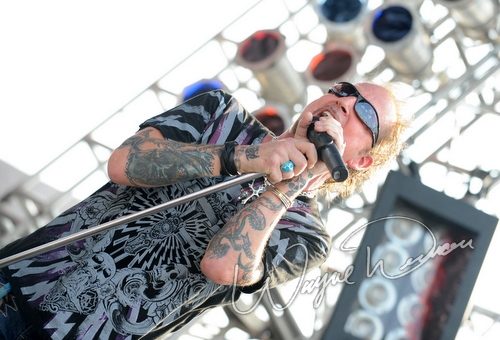 Great White at Rock the Bayou grounds Houston, TX on August 30, 2008 &mdash; concert photo by Wayne Dennon