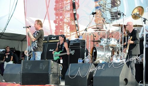 Great White at Rock the Bayou grounds Houston, TX on August 30, 2008 &mdash; concert photo by Wayne Dennon