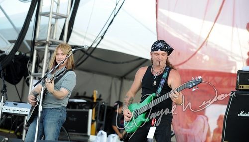 Great White at Rock the Bayou grounds Houston, TX on August 30, 2008 &mdash; concert photo by Wayne Dennon