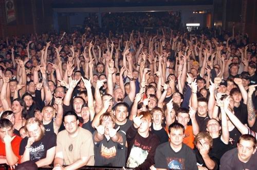 Hatebreed at Bogart's Cincinnati, OH on November 2, 2003 &mdash; concert photo by Wayne Dennon