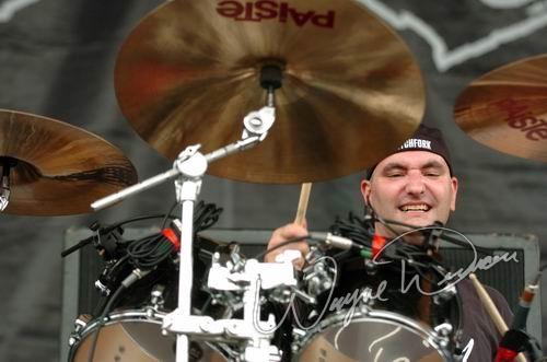 Hatebreed at Ozzfest Columbus, OH on July 20, 2004 &mdash; concert photo by Wayne Dennon
