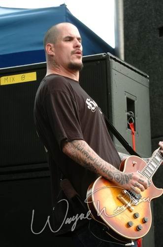 Hatebreed at Ozzfest Columbus, OH on July 20, 2004 &mdash; concert photo by Wayne Dennon