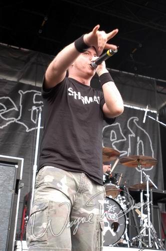Hatebreed at Ozzfest Columbus, OH on July 20, 2004 &mdash; concert photo by Wayne Dennon