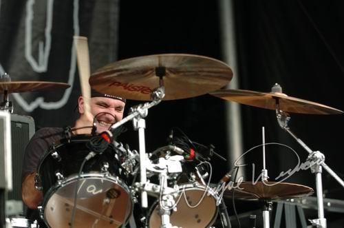 Hatebreed at Ozzfest Columbus, OH on July 20, 2004 &mdash; concert photo by Wayne Dennon