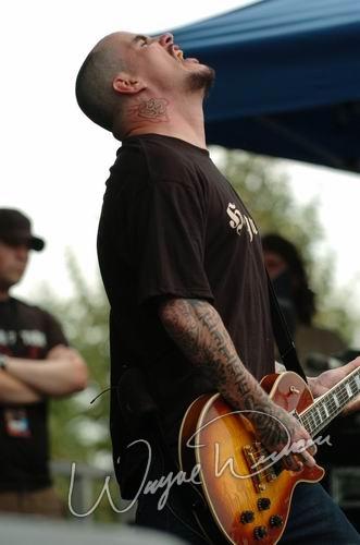 Hatebreed at Ozzfest Columbus, OH on July 20, 2004 &mdash; concert photo by Wayne Dennon