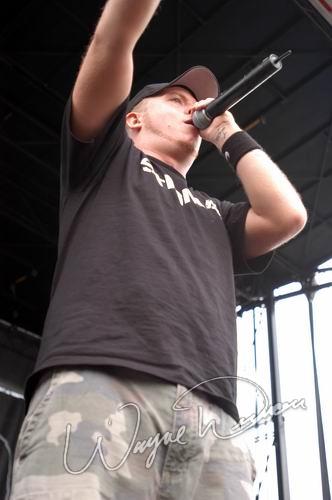 Hatebreed at Ozzfest Columbus, OH on July 20, 2004 &mdash; concert photo by Wayne Dennon