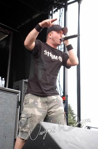 Hatebreed at Ozzfest Columbus, OH on July 20, 2004 &mdash; concert photo by Wayne Dennon
