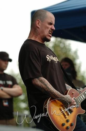 Hatebreed at Ozzfest Columbus, OH on July 20, 2004 &mdash; concert photo by Wayne Dennon