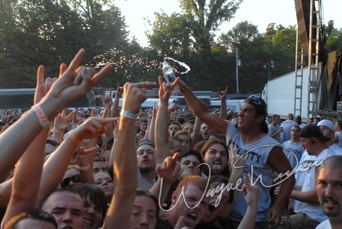 Hatebreed at Waverly Hills Sanatorium Louisville, KY on August 11, 2007 &mdash; concert photo by Wayne Dennon