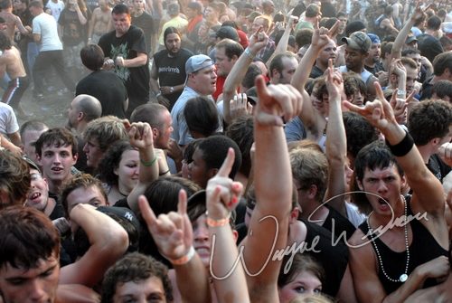 Hatebreed at Waverly Hills Sanatorium Louisville, KY on August 11, 2007 &mdash; concert photo by Wayne Dennon