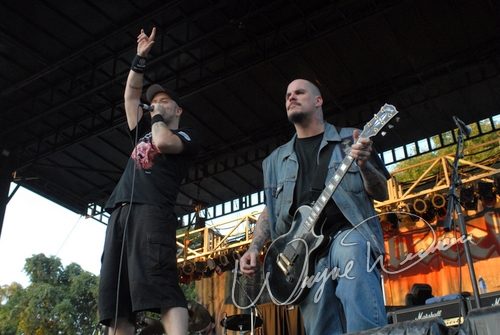 Hatebreed at Waverly Hills Sanatorium Louisville, KY on August 11, 2007 &mdash; concert photo by Wayne Dennon