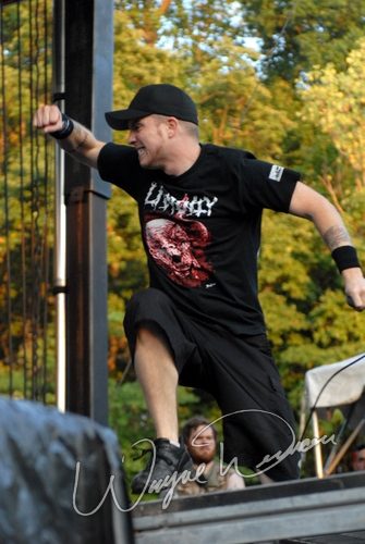 Hatebreed at Waverly Hills Sanatorium Louisville, KY on August 11, 2007 &mdash; concert photo by Wayne Dennon