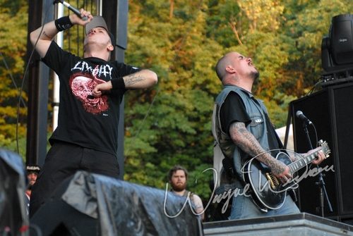 Hatebreed at Waverly Hills Sanatorium Louisville, KY on August 11, 2007 &mdash; concert photo by Wayne Dennon