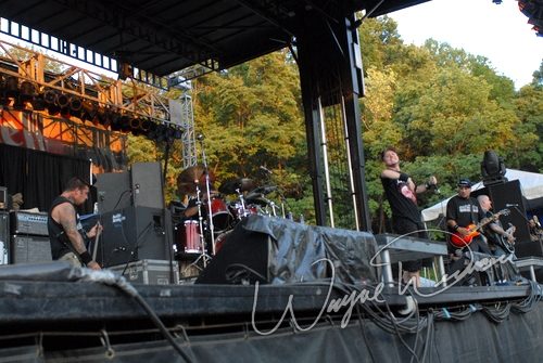 Hatebreed at Waverly Hills Sanatorium Louisville, KY on August 11, 2007 &mdash; concert photo by Wayne Dennon