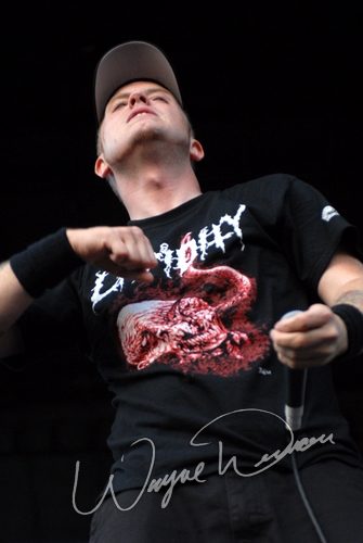 Hatebreed at Waverly Hills Sanatorium Louisville, KY on August 11, 2007 &mdash; concert photo by Wayne Dennon