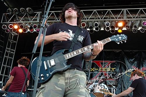 Hawthorne Heights at X-Fest Dayton, OH on September 18, 2005 &mdash; concert photo by Wayne Dennon