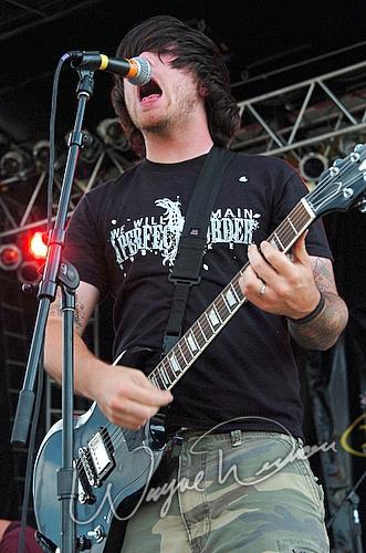 Hawthorne Heights at X-Fest Dayton, OH on September 18, 2005 &mdash; concert photo by Wayne Dennon