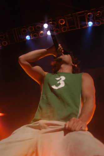 Hoobastank at Freedom Hall Louisville, KY on June 6, 2003 &mdash; concert photo by Wayne Dennon