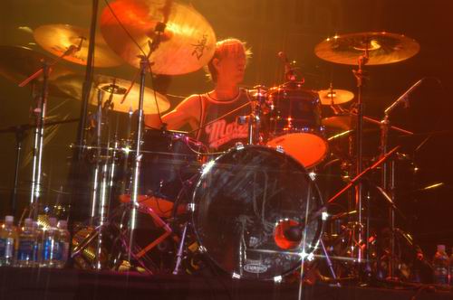 Hoobastank at Freedom Hall Louisville, KY on June 6, 2003 &mdash; concert photo by Wayne Dennon