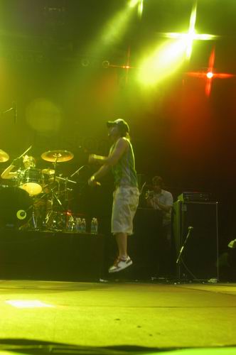 Hoobastank at Freedom Hall Louisville, KY on June 6, 2003 &mdash; concert photo by Wayne Dennon