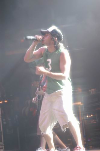 Hoobastank at Freedom Hall Louisville, KY on June 6, 2003 &mdash; concert photo by Wayne Dennon