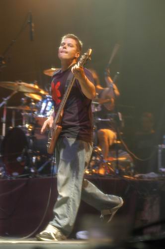 Hoobastank at Freedom Hall Louisville, KY on June 6, 2003 &mdash; concert photo by Wayne Dennon