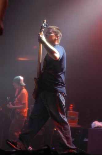 Hoobastank at Freedom Hall Louisville, KY on June 6, 2003 &mdash; concert photo by Wayne Dennon