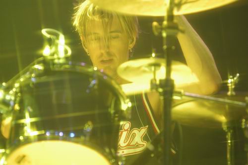 Hoobastank at Freedom Hall Louisville, KY on June 6, 2003 &mdash; concert photo by Wayne Dennon