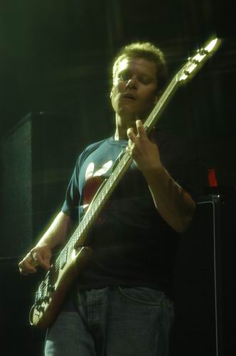 Hoobastank at Freedom Hall Louisville, KY on June 6, 2003 &mdash; concert photo by Wayne Dennon