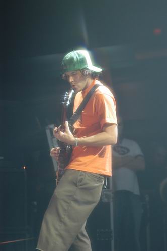 Hoobastank at Freedom Hall Louisville, KY on June 6, 2003 &mdash; concert photo by Wayne Dennon