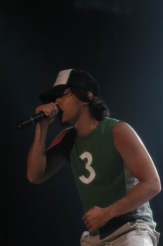 Hoobastank at Freedom Hall Louisville, KY on June 6, 2003 &mdash; concert photo by Wayne Dennon