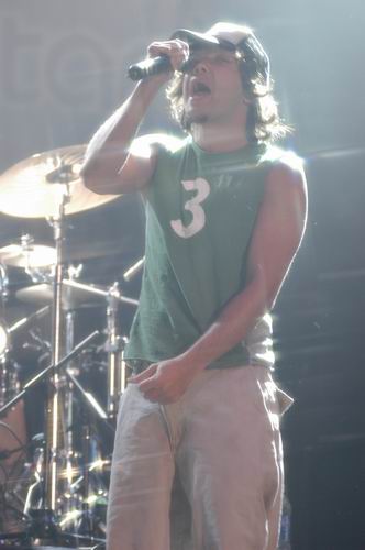 Hoobastank at Freedom Hall Louisville, KY on June 6, 2003 &mdash; concert photo by Wayne Dennon
