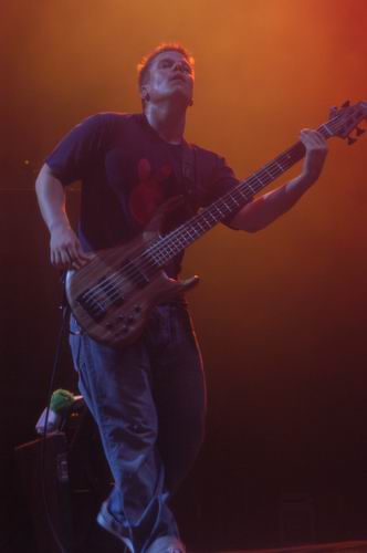 Hoobastank at Freedom Hall Louisville, KY on June 6, 2003 &mdash; concert photo by Wayne Dennon