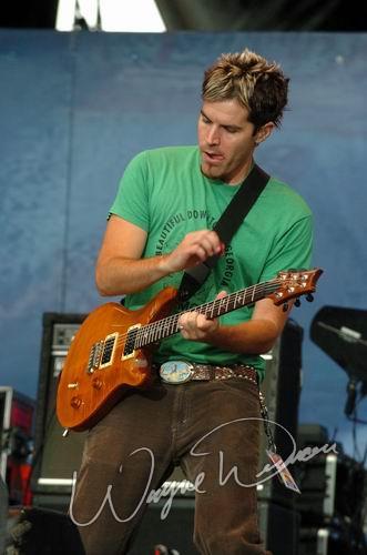 Hoobastank at Rolling Rock Town Fair Latrobe, PA on July 31, 2004 &mdash; concert photo by Wayne Dennon