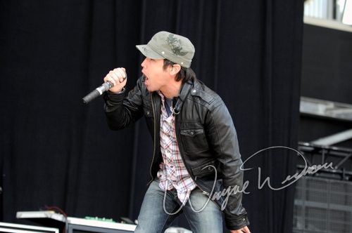 Hoobastank at Columbus Crew Stadium Columbus, OH on May 17, 2009 &mdash; concert photo by Wayne Dennon