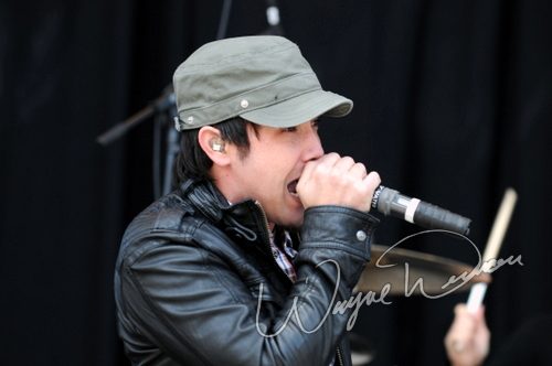 Hoobastank at Columbus Crew Stadium Columbus, OH on May 17, 2009 &mdash; concert photo by Wayne Dennon
