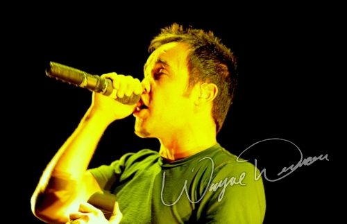 Hoobastank at Riverbend Music Center Cincinnati, OH on August 28, 2009 &mdash; concert photo by Wayne Dennon
