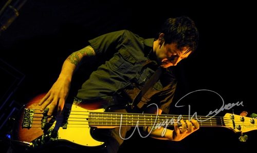 Hoobastank at Riverbend Music Center Cincinnati, OH on August 28, 2009 &mdash; concert photo by Wayne Dennon
