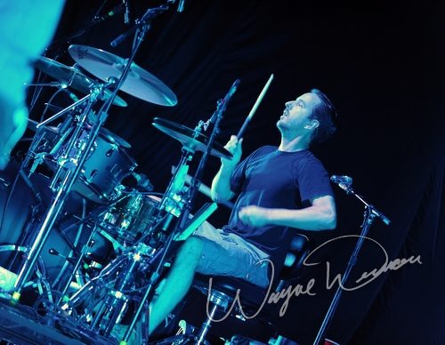 Hoobastank at Riverbend Music Center Cincinnati, OH on August 28, 2009 &mdash; concert photo by Wayne Dennon