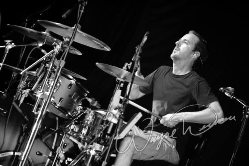 Hoobastank at Riverbend Music Center Cincinnati, OH on August 28, 2009 &mdash; concert photo by Wayne Dennon